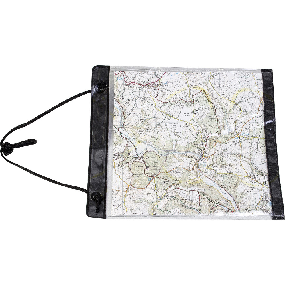 Highlander Scout Weatherproof Transparent Pvc Map Case One Size