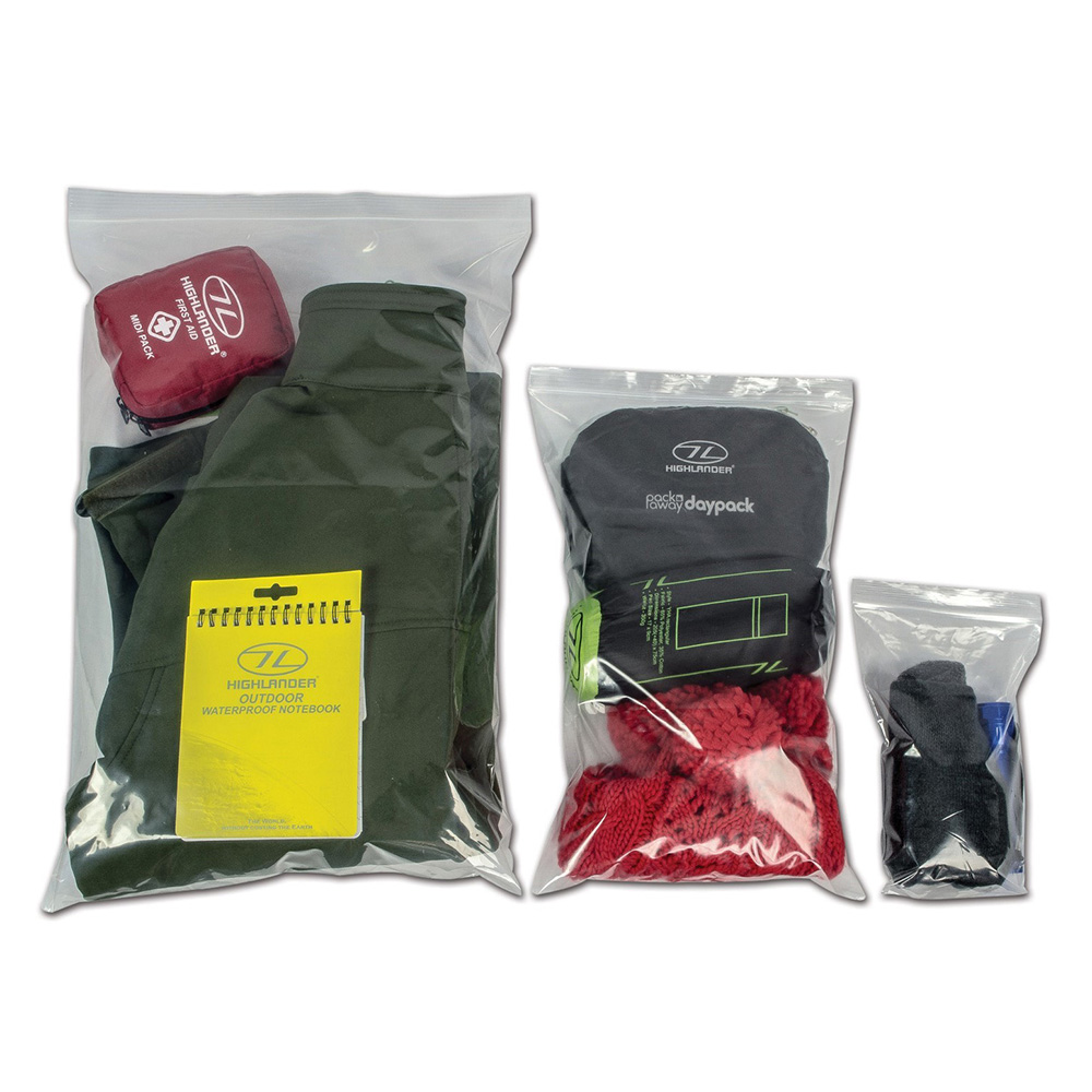 Highlander Self Sealing Storage Bags One Size
