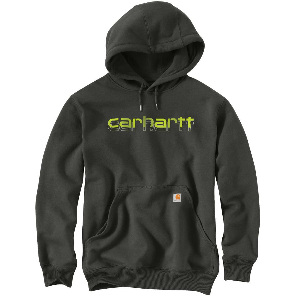 Carhartt Mens Rain Defender Loose Fit Graphic Sweater S - Chest 34-36 (86-91cm)
