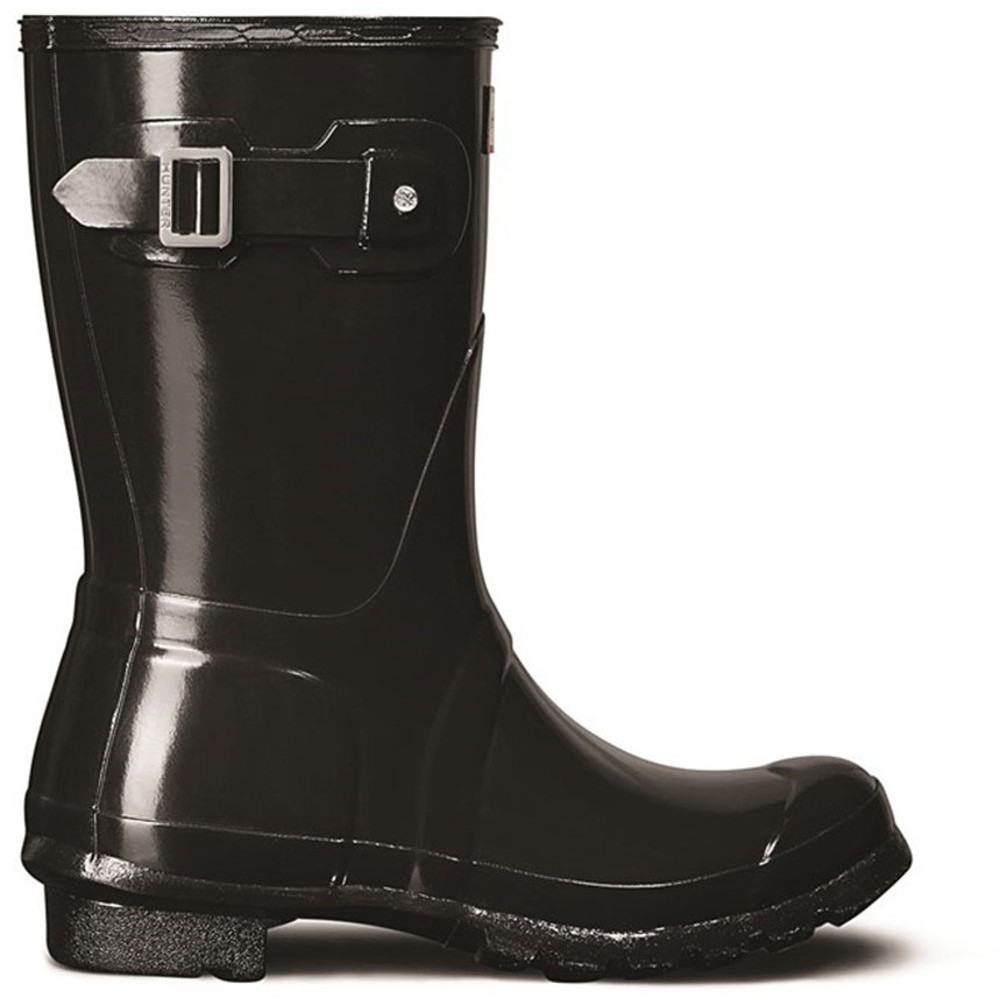 Hunter Womens Original Short Gloss Rubber Wellington Boots Uk Size 6 (eu 39)