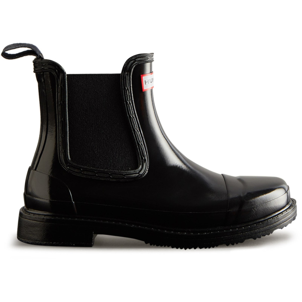 Hunter Womens Waterproof Commando Gloss Chelsea Welly Boots Uk Size 4 (eu 37)