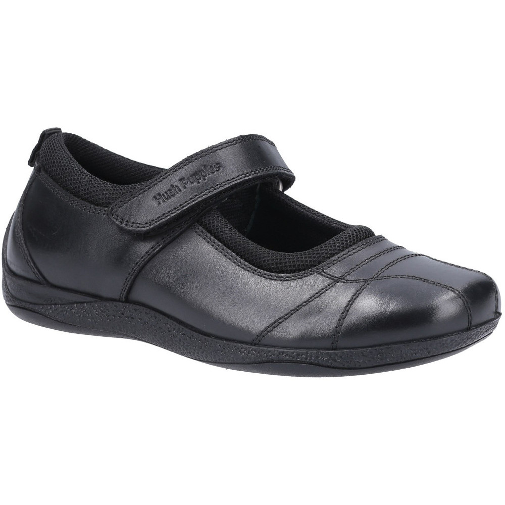 Hush Puppies Girls Clara Junior Leather School Shoes Uk Size 2 (eu 34)