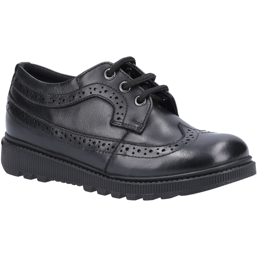 Hush Puppies Girls Felicity Junior Leather School Shoes Uk Size 10 (eu 28)