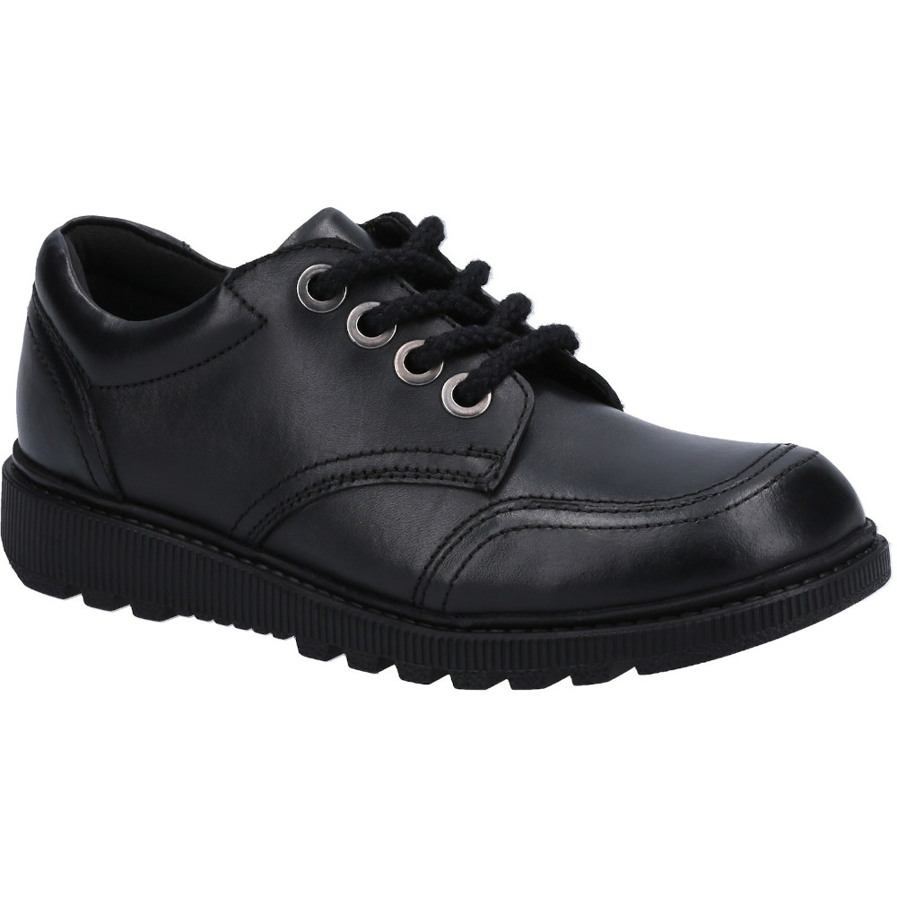 Hush Puppies Girls Kiera Leather Junior Lace Up School Shoes Uk Size 1 (eu 33)