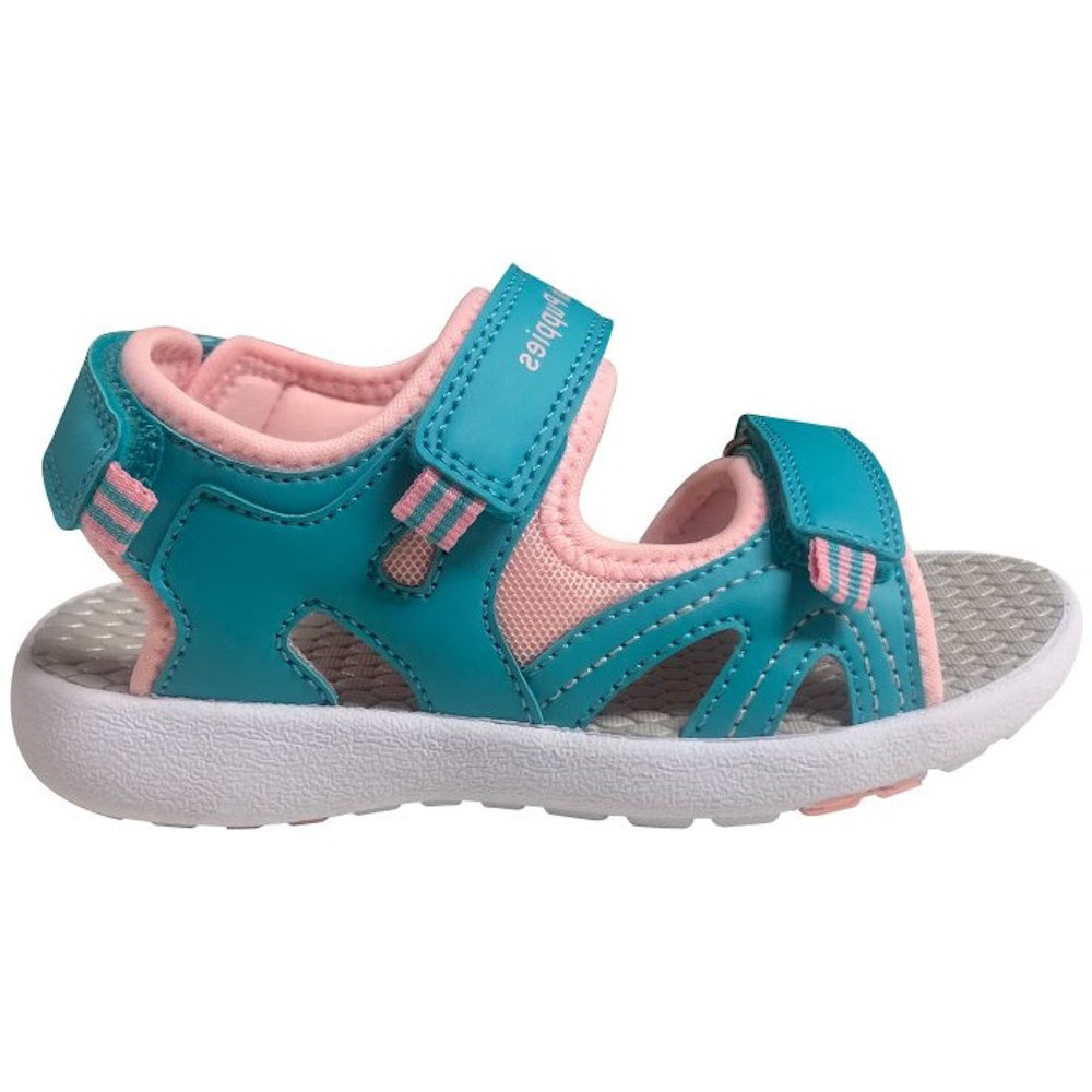 Hush Puppies Girls Lilly Quarter Touch Fastening Sandals Uk Size 2 (eu 18)