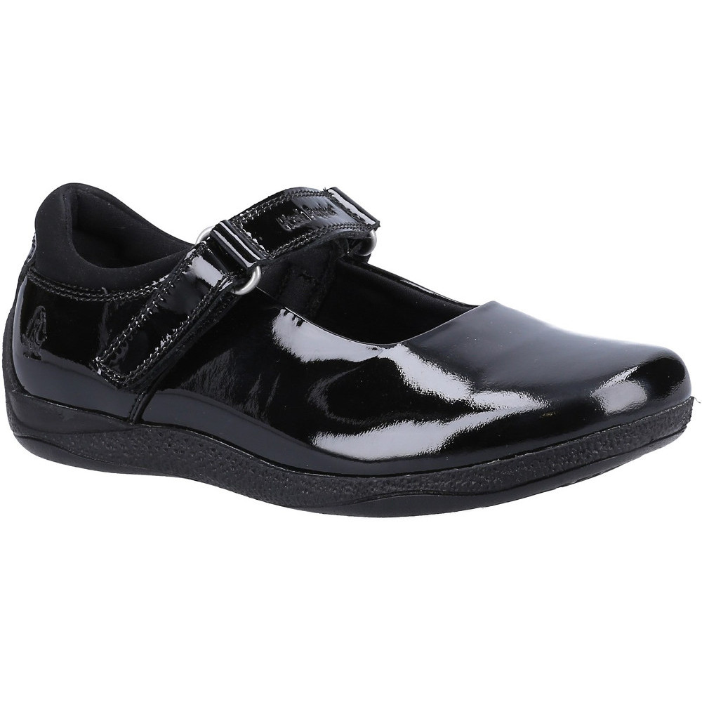 Hush Puppies Girls Marcie Junior Patent Leather School Shoes Uk Size 1.5 (eu 33.5)
