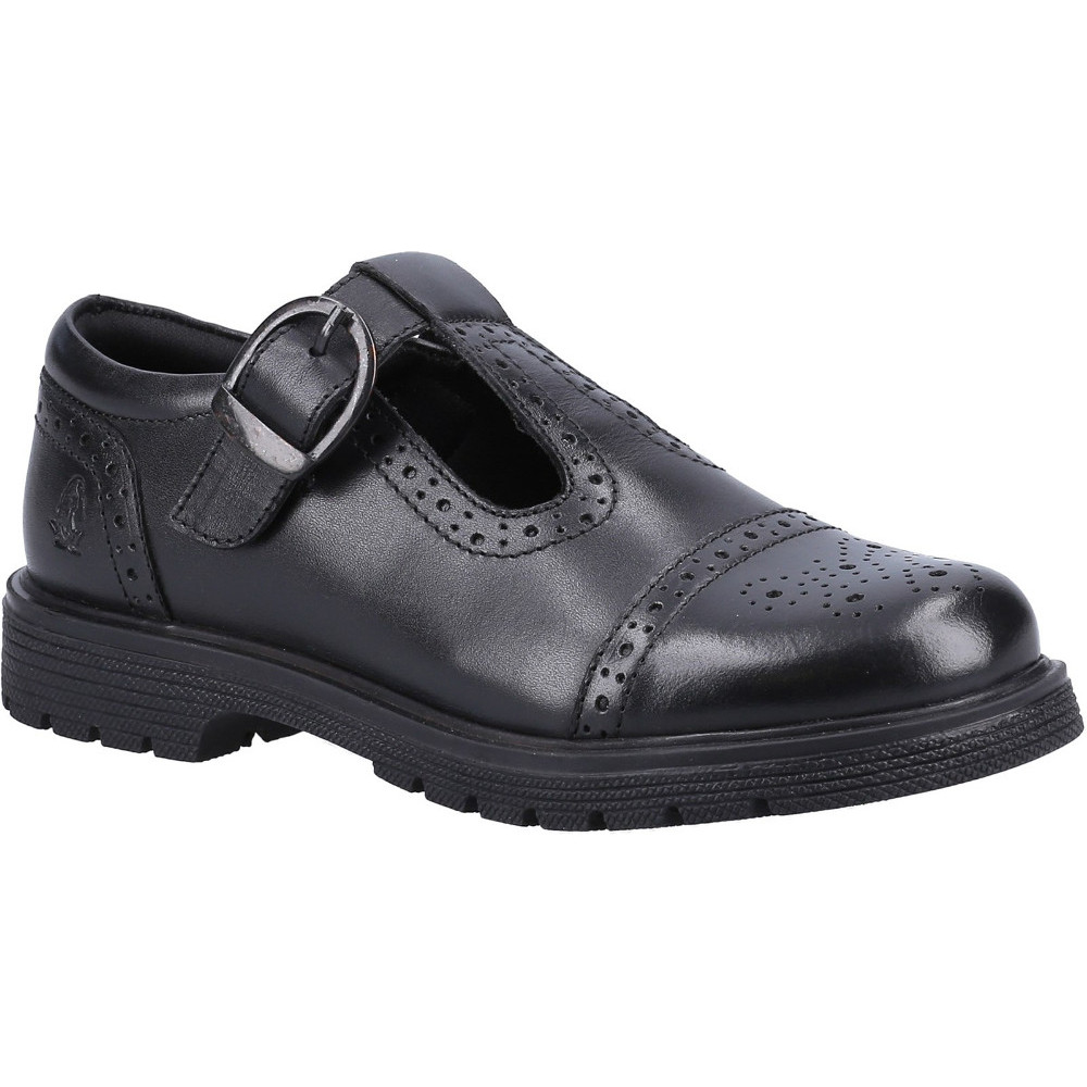 Hush Puppies Girls Paloma Junior Leather School Shoes Uk Size 10 (eu 28)