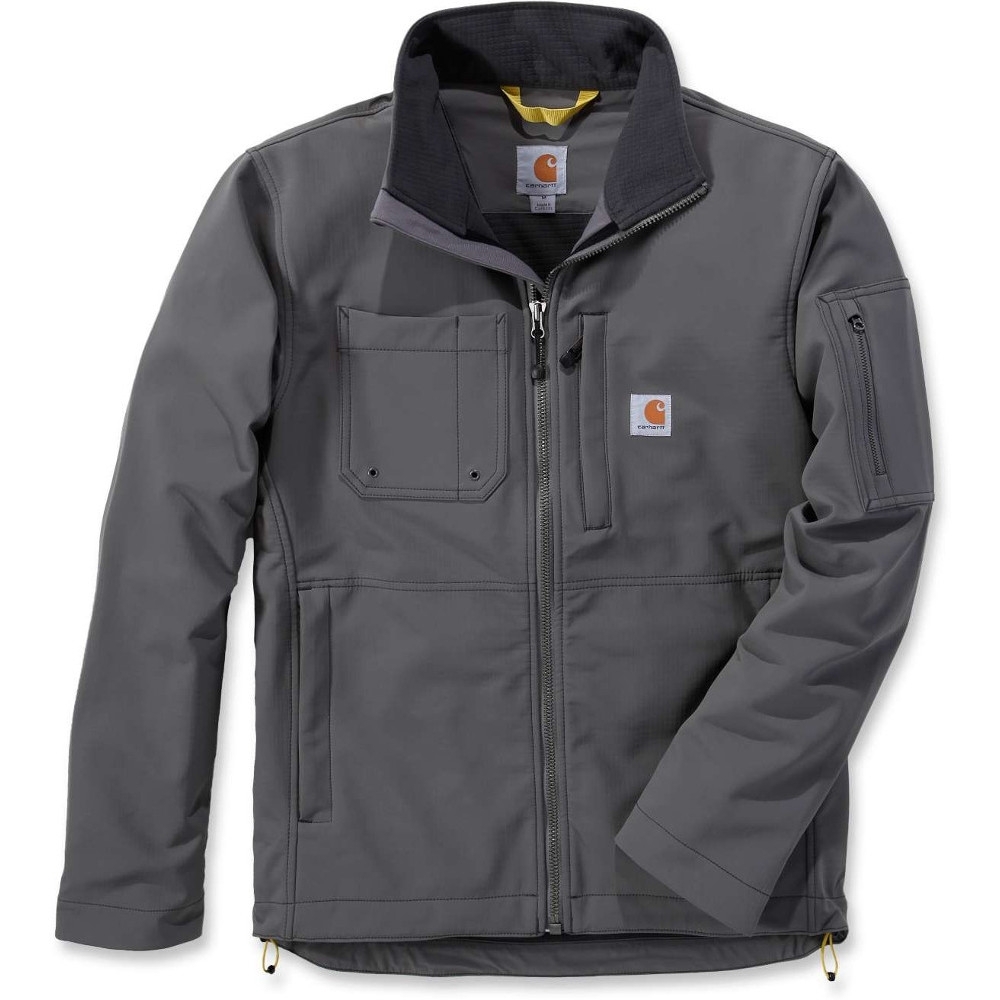 Carhartt Mens Rough Cut Durable Stretch Water Repellent Coat Jacket L - Chest 42-44 (107-112cm)