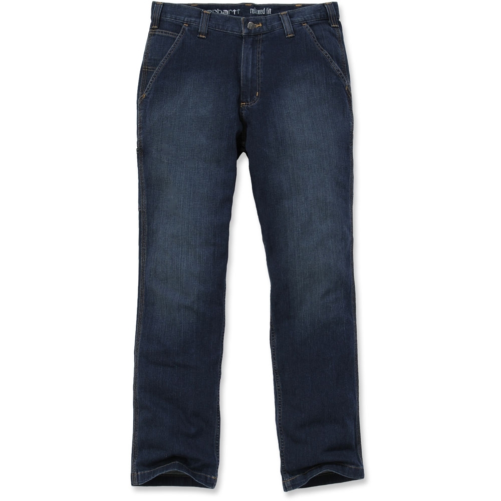 Carhartt Mens Rugged Flex Relaxed Fit Dungaree Denim Jeans Waist 31 (79cm)  Inside Leg 34 (86cm)