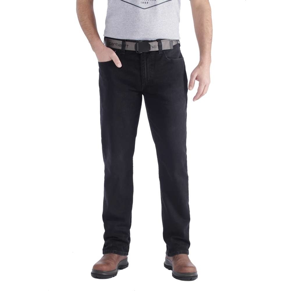 Carhartt Mens Rugged Flex Relaxed Straight Cut Denim Jeans Waist 30 (76cm)  Inside Leg 30 (76cm)