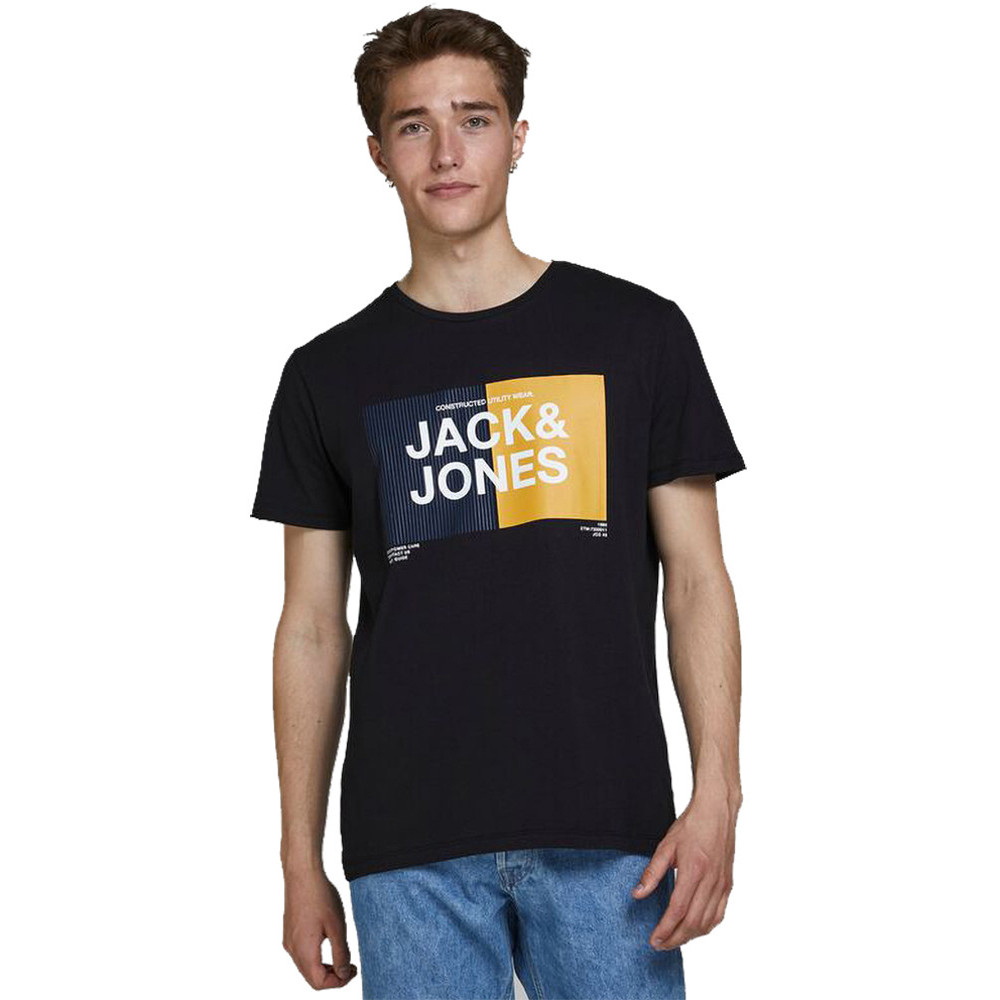 JackandJones Mens Jco Rope Crew Neck Regular Fit T Shirt L - Chest Size 41 (104cm)