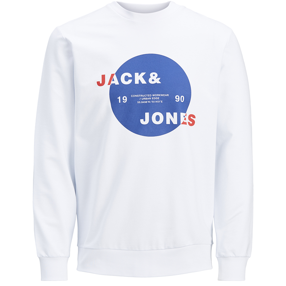 JackandJones Mens Jco Tony Classic Fit Crew Neck Sweater L - Chest Size 41 (104cm)
