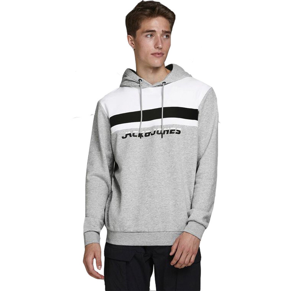 JackandJones Mens Loop Back Warm Logo Sweater Hoodie Xl - Chest Size 44 (112cm)