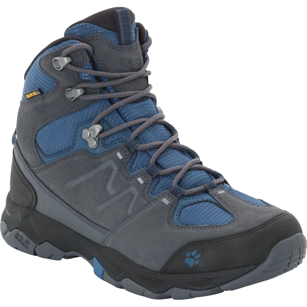 Jack Wolfskin Mens Mtn Attack 6 Texapore Mid Walking Boots Uk Size 7 (eu 40.5  Us 8)