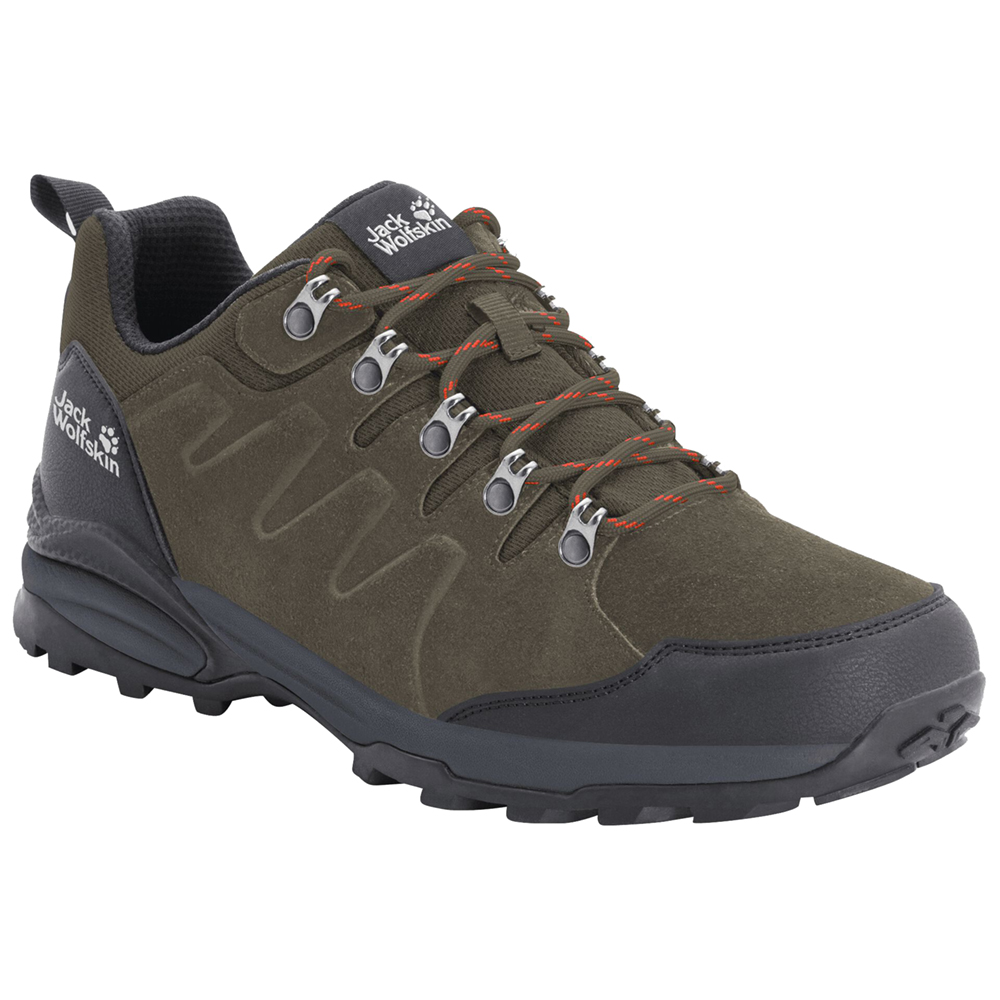 Jack Wolfskin Mens Refugio Texapore Low Walking Shoes Uk Size 10 (eu 44.5  Us 11)