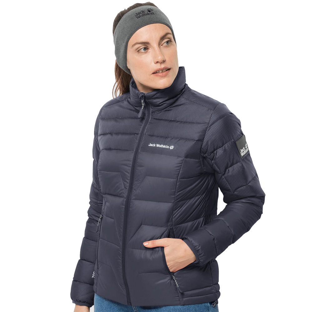 Jack Wolfskin Womens Dna Tundra Windproof Warm Down Coat L- Uk 14-16- Bust 38-40  (96-103cm)