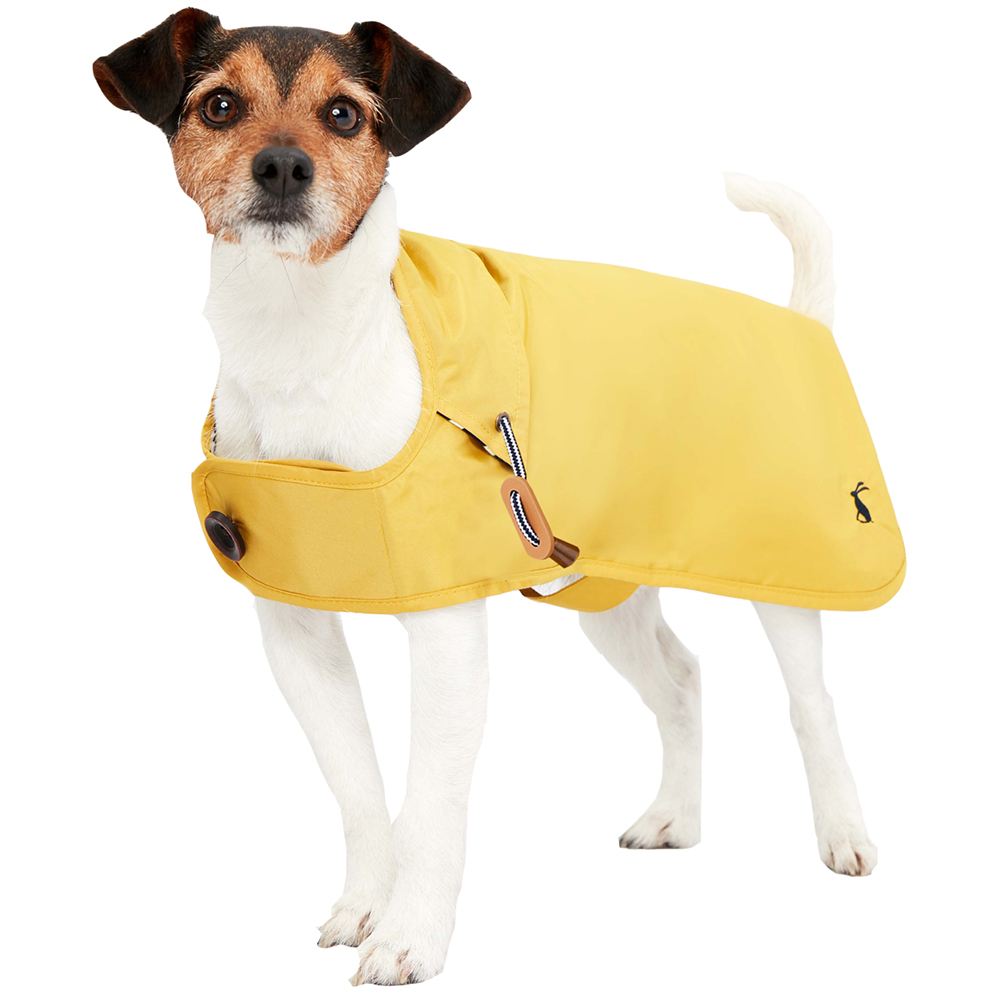 Joules Dog Raincoat Lightweight Water Resistant Raincoat Extra Small- 6-10  (15-25cm)