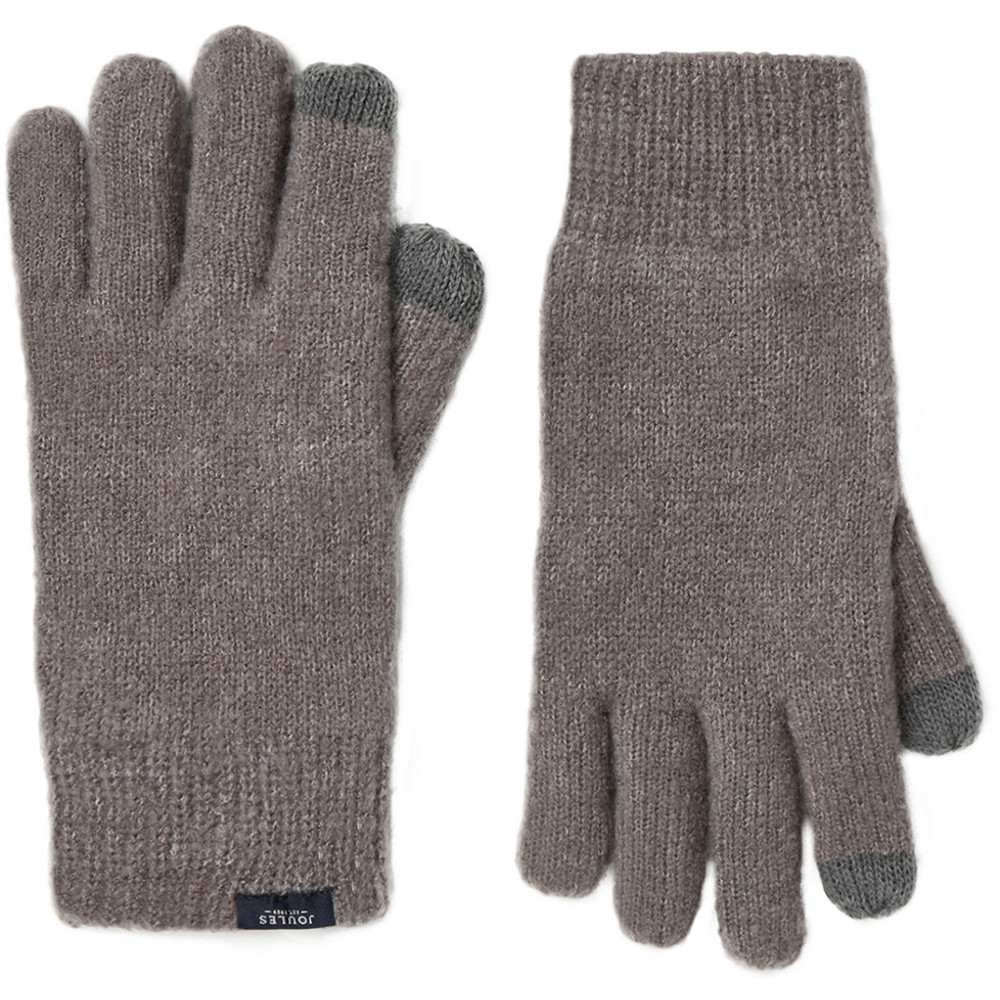 Joules Mens Bamburgh Knitted Touch Screen Warm Winter Gloves Small / Medium
