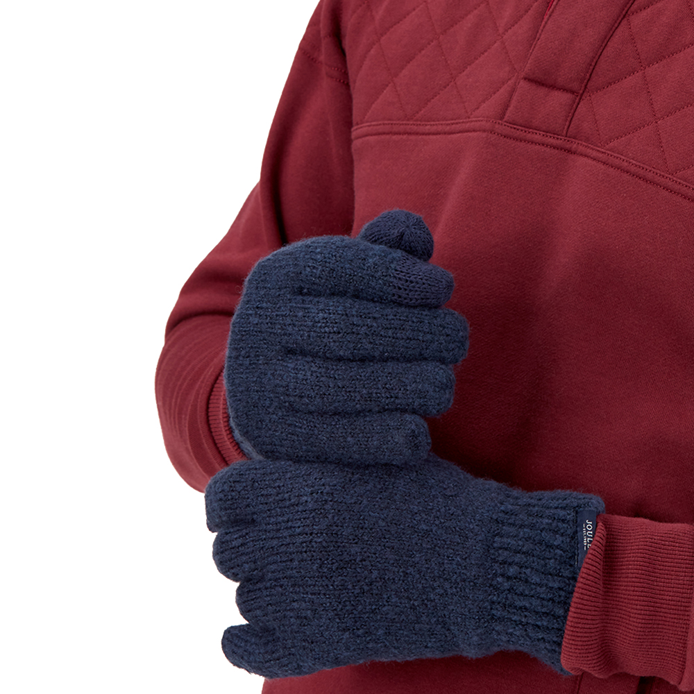 Joules Mens Bamburgh Warm Winter Gloves Small / Medium