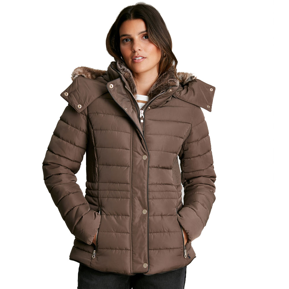 Joules Womens Gosway Warm Padded Jacket Coat Uk 18- Bust 45  (114cm)