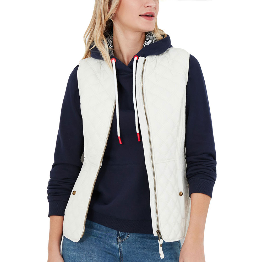 Joules Womens Minx Quilted Body Warmer Gilet Uk 10- Bust 35 (89cm)