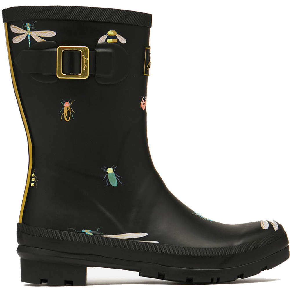 Joules Womens Molly Welly Mid Height Rubber Wellington Boots Uk Size 4 (eu 37  Us 6)