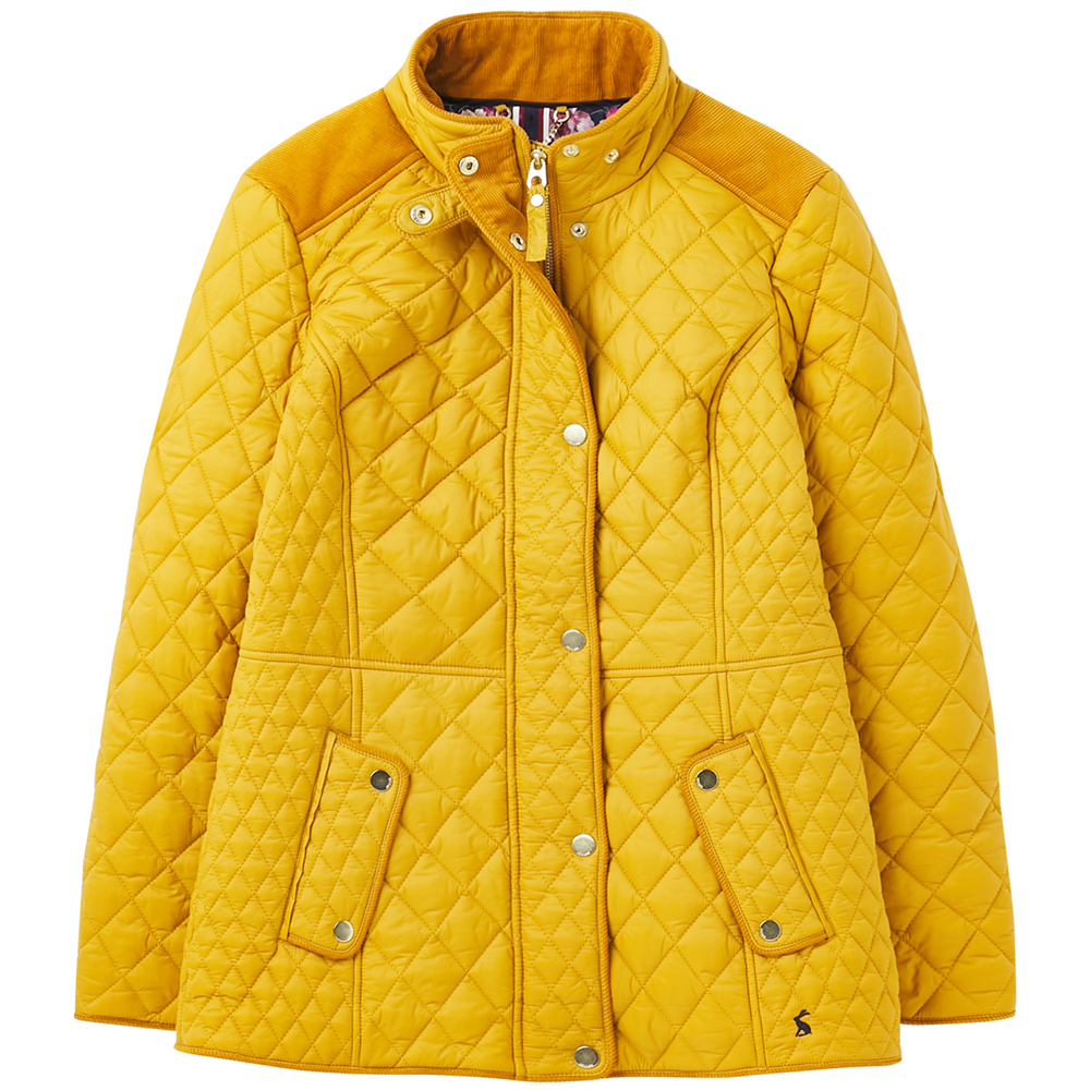 Joules Womens Newdale Quilted Jacket Coat Uk 10- Bust 35  (89cm)