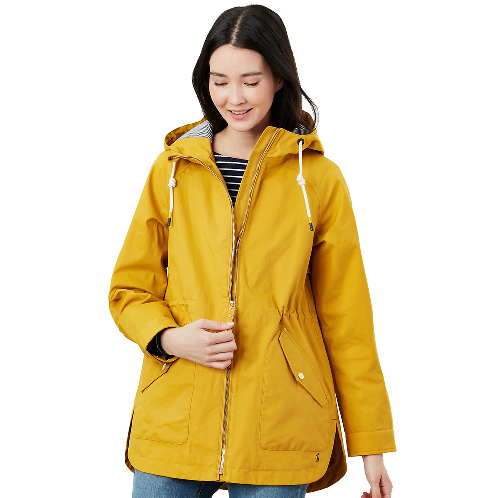Joules Womens Shoreside Hooded Waterproof Jacket Coat Uk 10- Chest 35  (89cm)