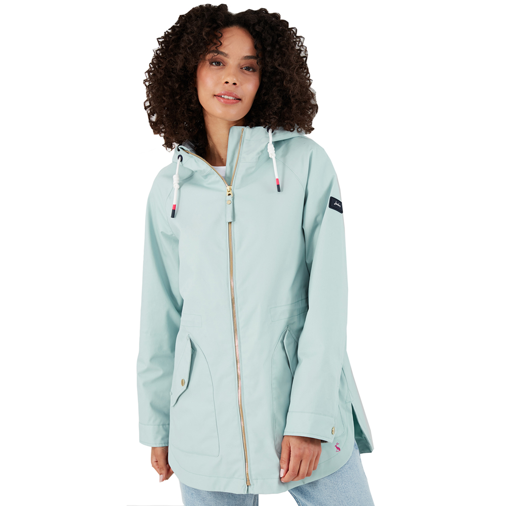 Joules Womens Shoreside Waterproof Breathable A Line Coat Uk 10- Chest 35  (89cm)