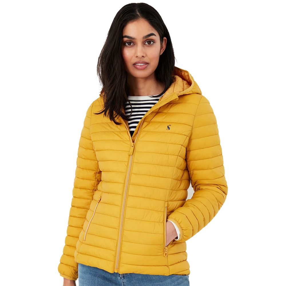 Joules Womens Snug Water Resistant Insulated Padded Coat Uk 10- Bust 35 (89cm)