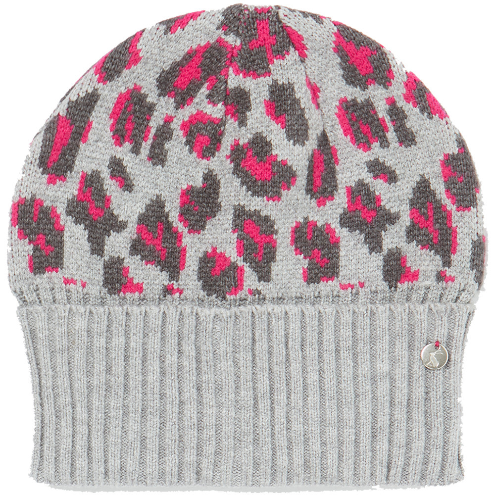 Joules Womens Trissy Jaquard Warm Winter Beanie Hat One Size