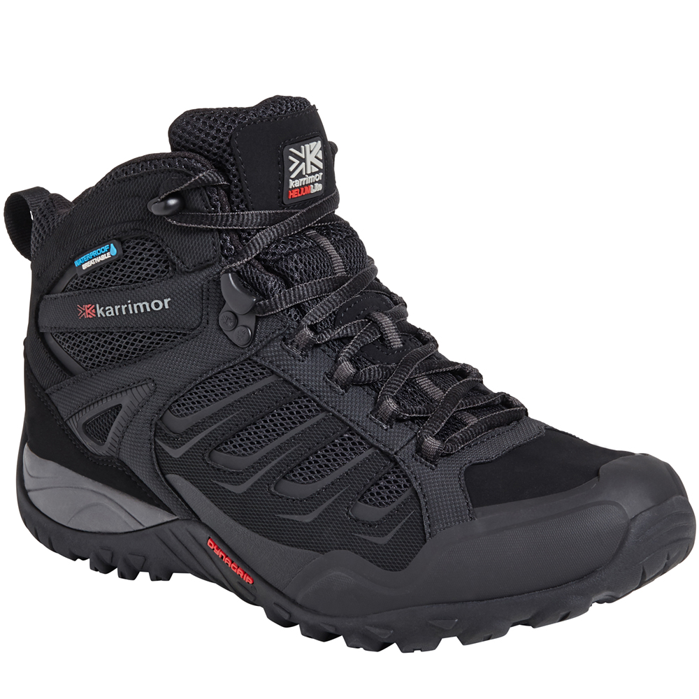 Karrimor Mens Helix Mid Weathertite Breathable Walking Boots Uk Size 7 (eu 41  Us 8)