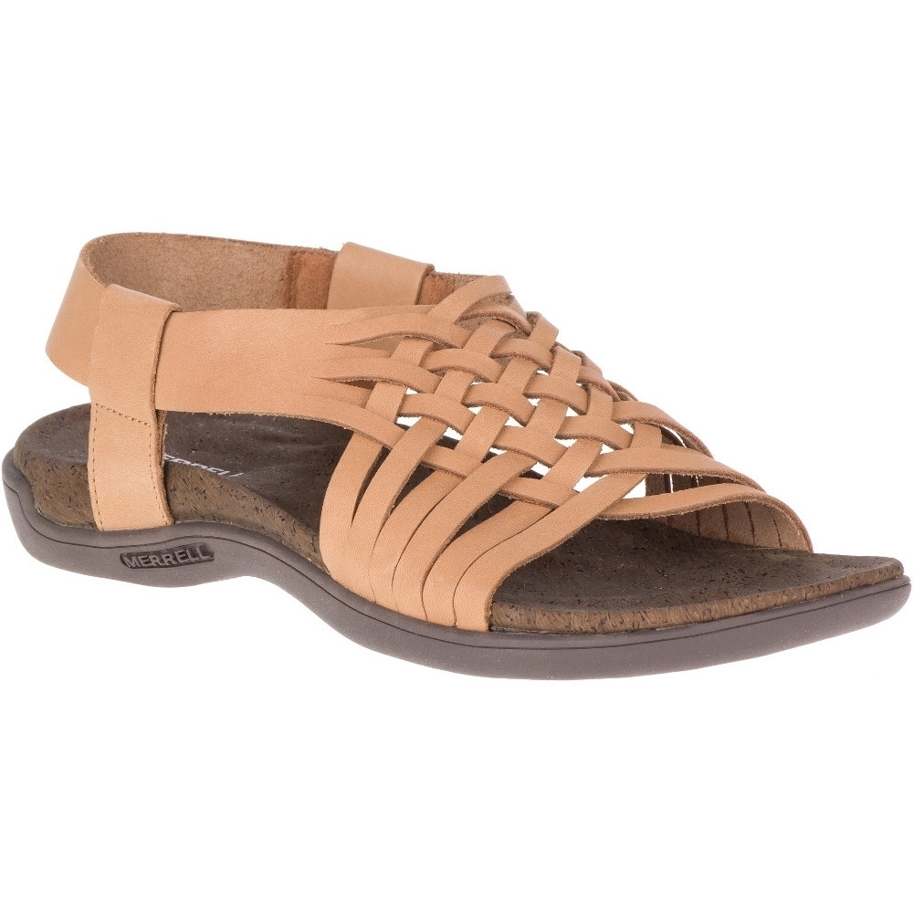 Merrell Womens District Mahana Backstrap Leather Sandals Uk Size 4 (eu 37  Us 6)