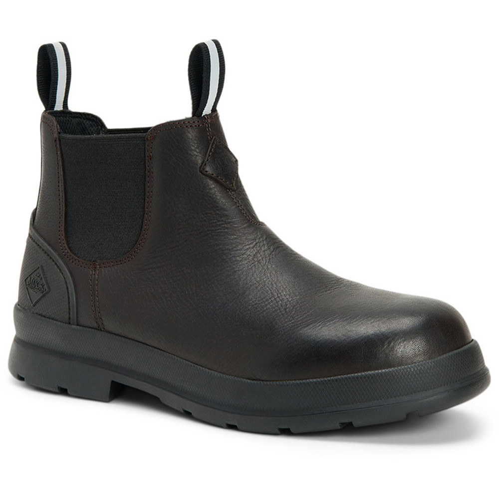 Muck Boots Mens Chore Farm Waterproof Leather Chelsea Boots Uk Size 11 (eu 46)