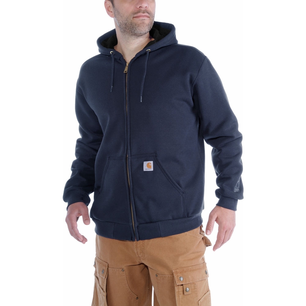 Carhartt Mens Rutland Poly Thermal Lined Hooded Sweatshirt Xl - Chest 46-48 (117-122cm)