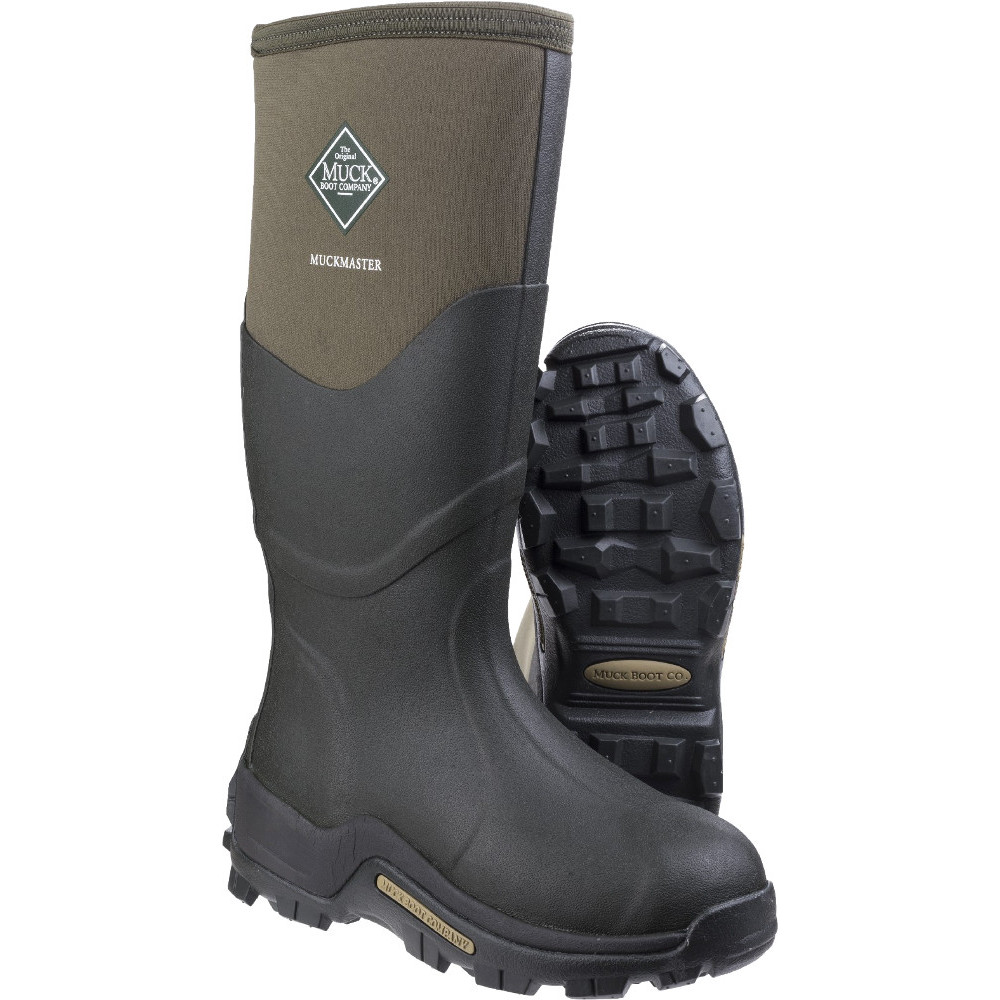 Muck Boots Mens Muckmaster High Breathable Reinforced Wellington Boots Uk Size 11 (eu 46  Us 12)