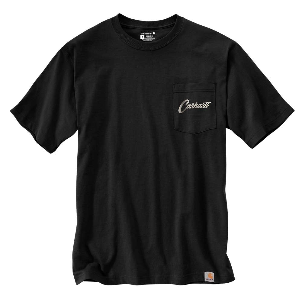 Carhartt Mens Shamrock Graphic Short Sleeve T Shirt L - Chest 42-44 (107-112cm)