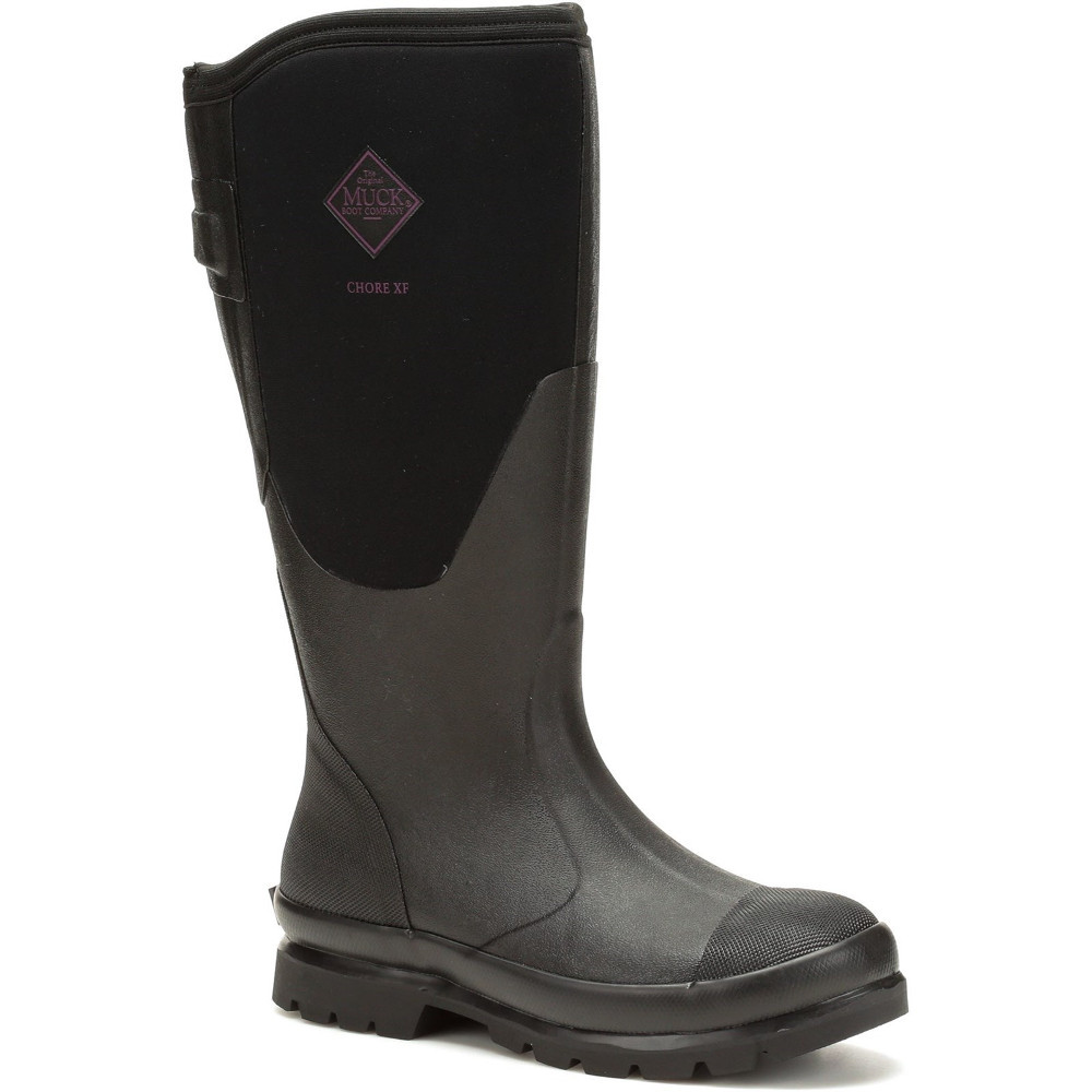 Muck Boots Womens Chore Adjustable Slip On Tall Wellingtons Uk Size 8 (eu 42)