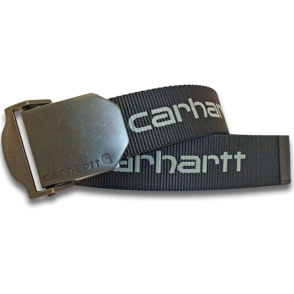 Carhartt Mens Signature Graphic Logo Heavy Nylon Webbing Belt M - Chest 38-40 (97-102cm)