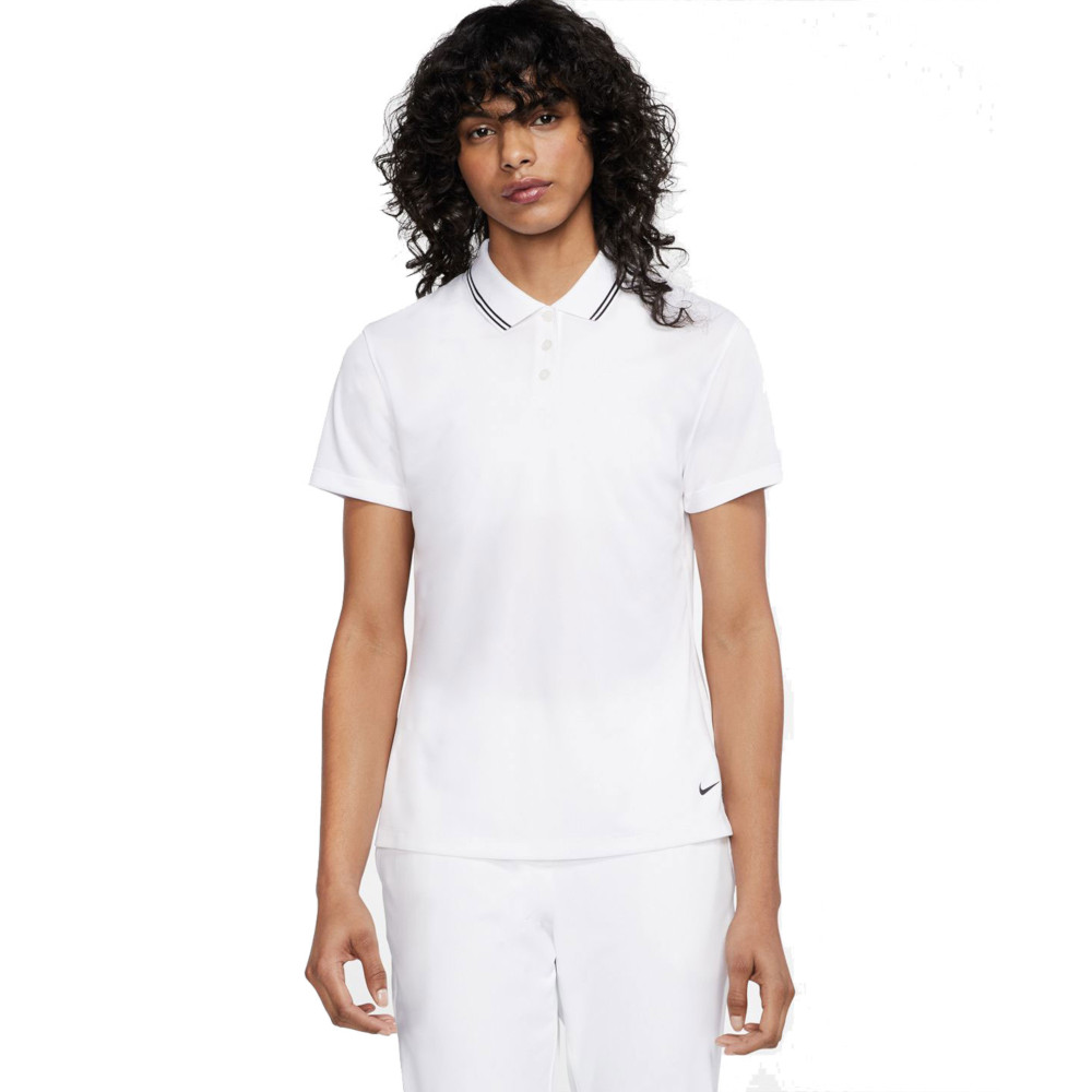 Nike Womens Dri-fit Dry Victory Polo Shirt Large - Uk Size 14