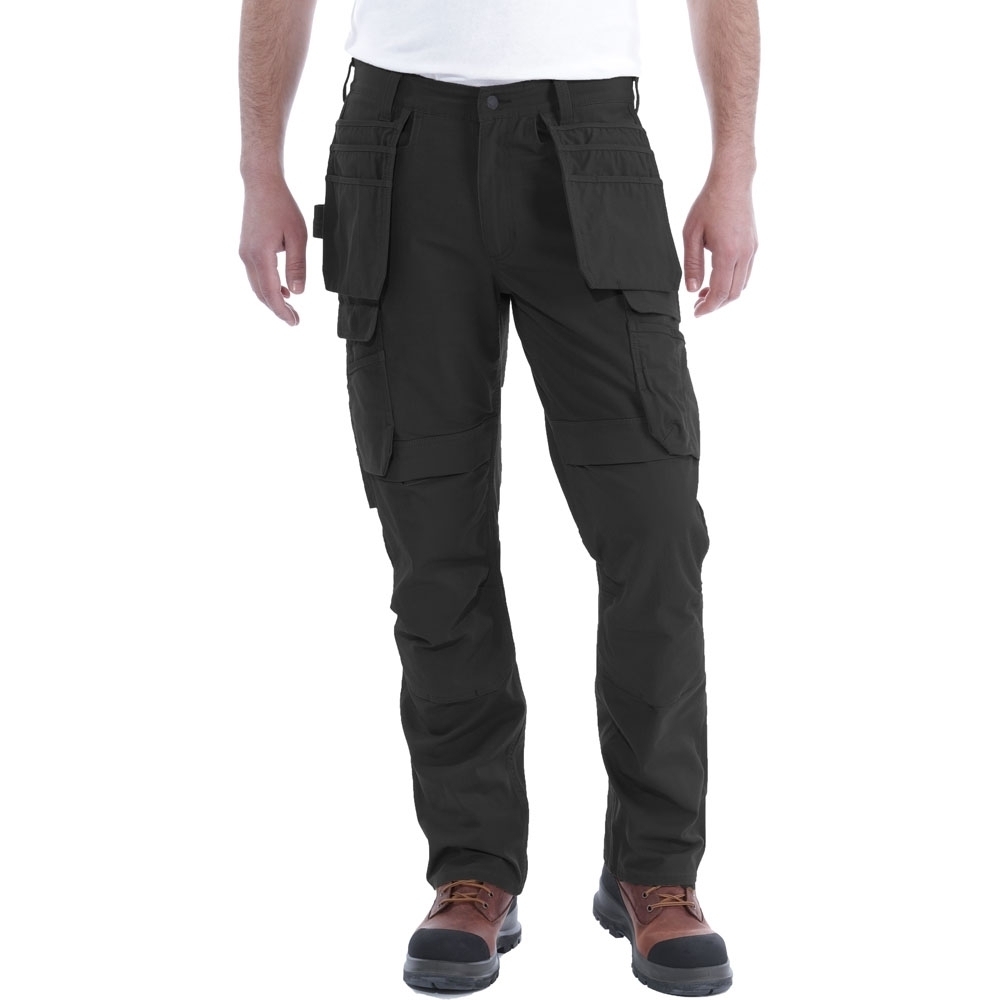 Carhartt Mens Steel Cordura Relaxed Fit Cargo Pocket Pants Waist 28 (71cm)  Inside Leg 28 (71cm)
