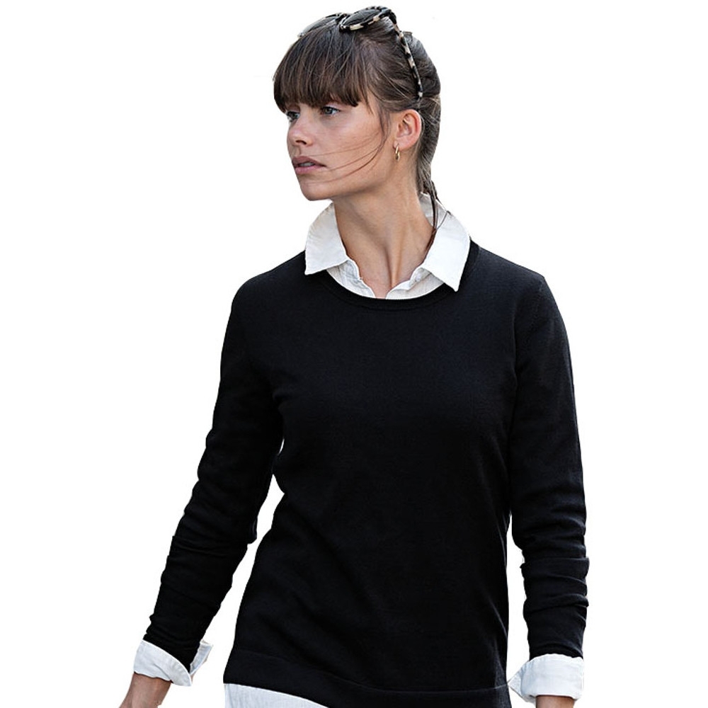 Nimbus Womens Brighton Knitted Crew Neck Casual Sweater 3xl - Uk Size 20
