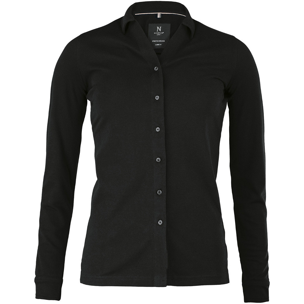 Nimbus Womens Kingston Casual Cotton Long Sleeve Shirt 2xl- Uk Size 18