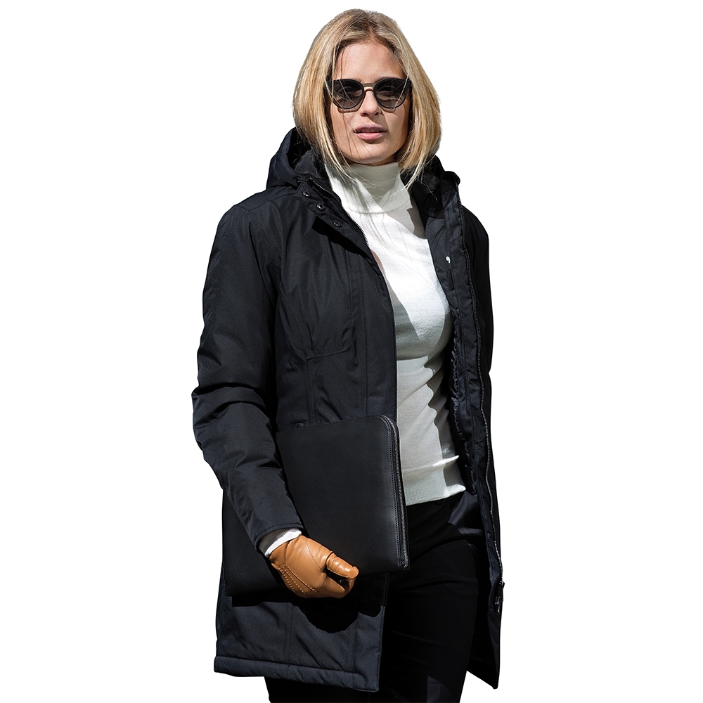 Nimbus Womens Mapleton Urban Tech Hooded Padded Parka Jacket Xl - Uk Size 16
