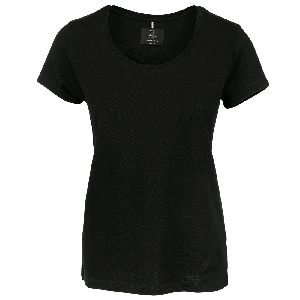 Nimbus Womens/ladies Danbury Cotton Lycra Fitted Stretch Pique T Shirt S - Chest 44cm