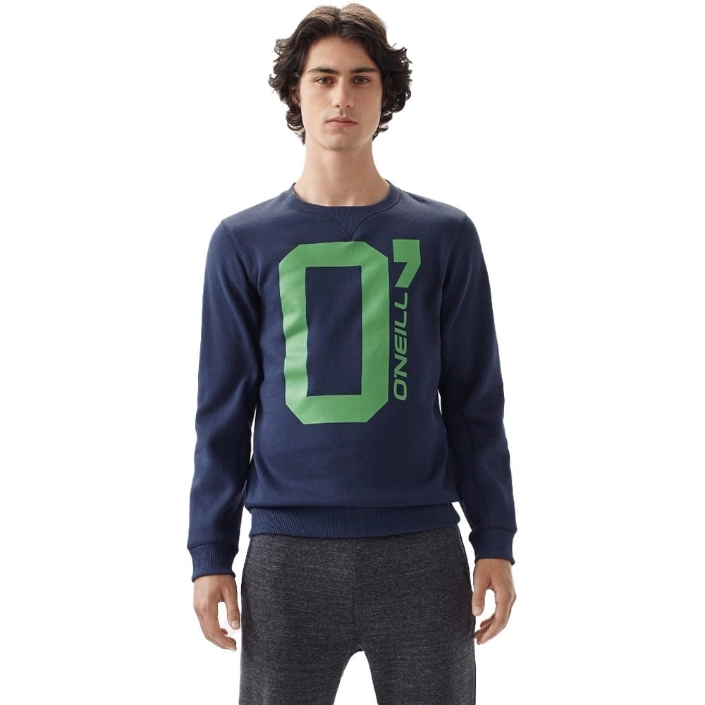 Oneill Mens O Slim Fit Warm Graphic Sweatershirt Jumper L - Chest 103-107cm
