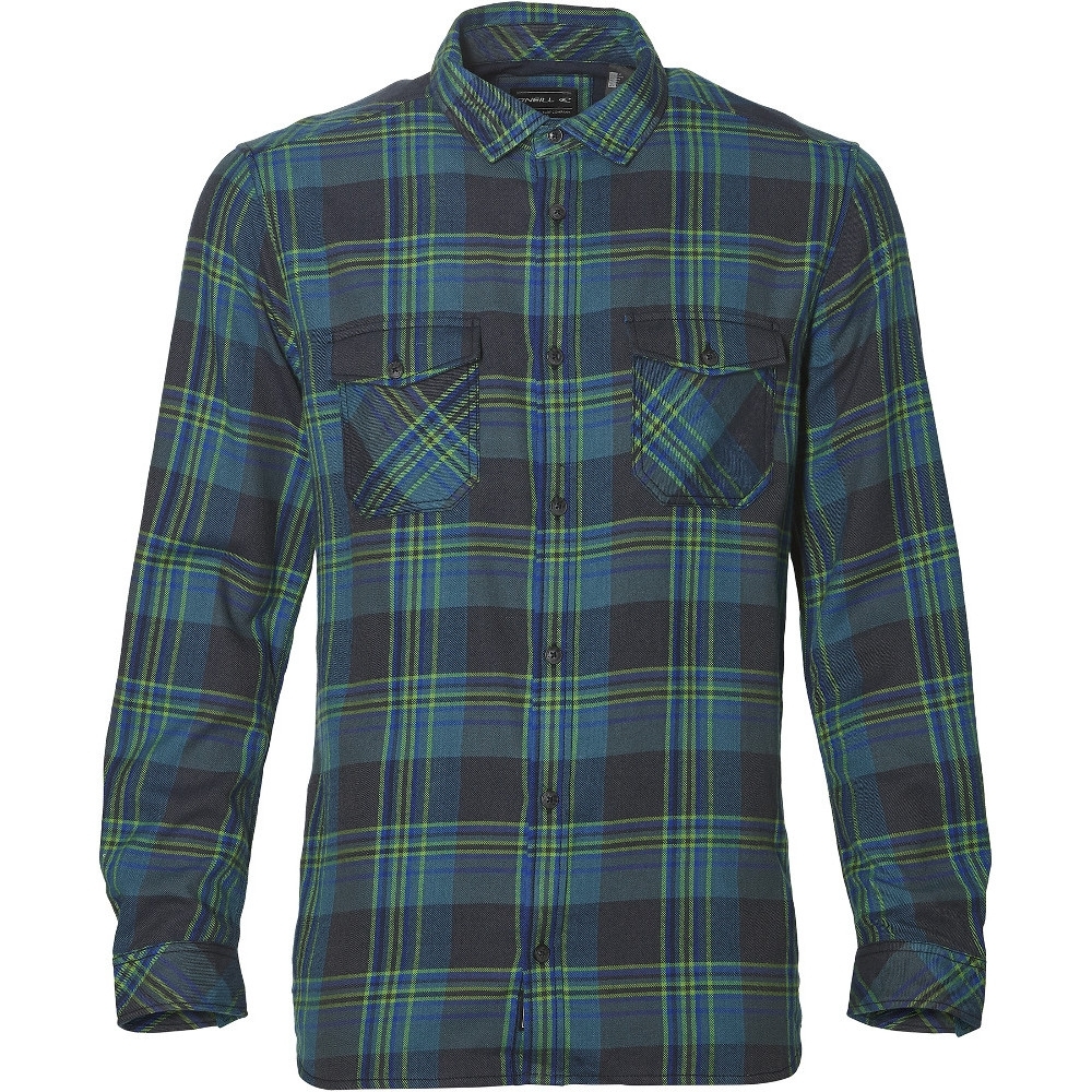 Oneill Mens Violator Flannel Regular Fit Long Sleeve Shirt M - Chest 98-102cm