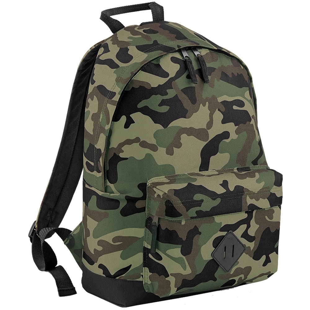 Outdoor Look Cam Padded 20 Litre Camo Backpack Rucksack 20 Litres