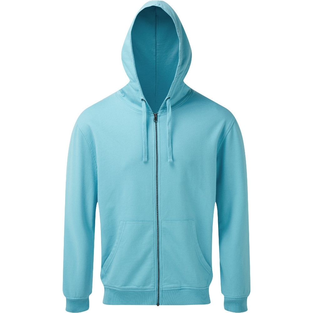 Outdoor Look Mens Coastal Classic Fit Zip Hoodie Sweatshirt 2xl - Chest Size 47