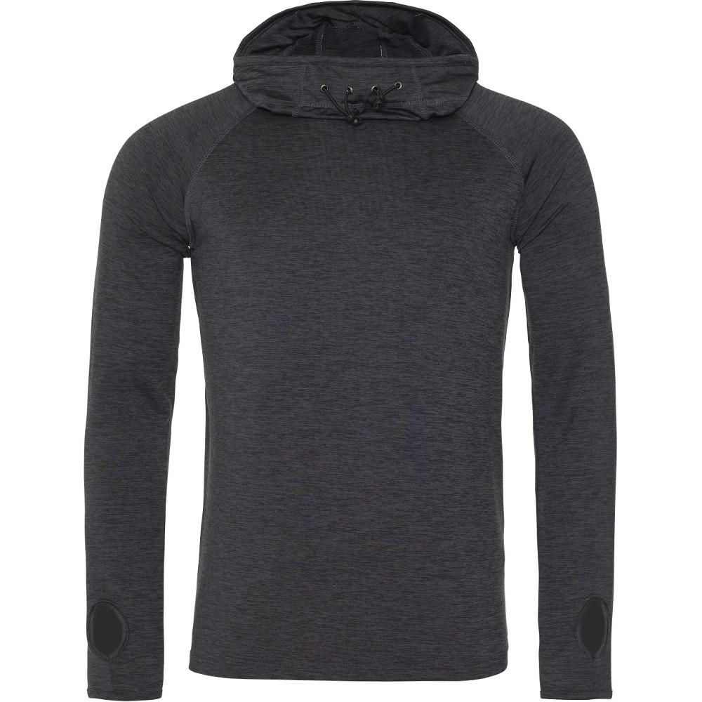 Outdoor Look Mens Cool Cowl Hooded Neck Top Sweatshirt 2xl- Chest Size 48